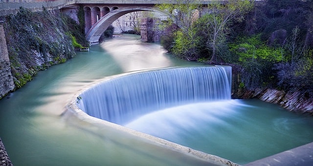 Il Mulino del Capo di Sassoferrato, la cascata